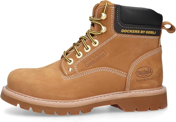 Dockers by Gerli Men's Combat Boots Men's Sports & Outdoor Shoes Water-Repellent