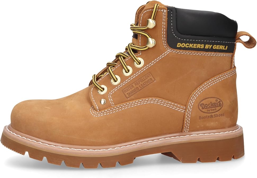 Dockers by Gerli Men's Combat Boots Men's Sports & Outdoor Shoes Water-Repellent