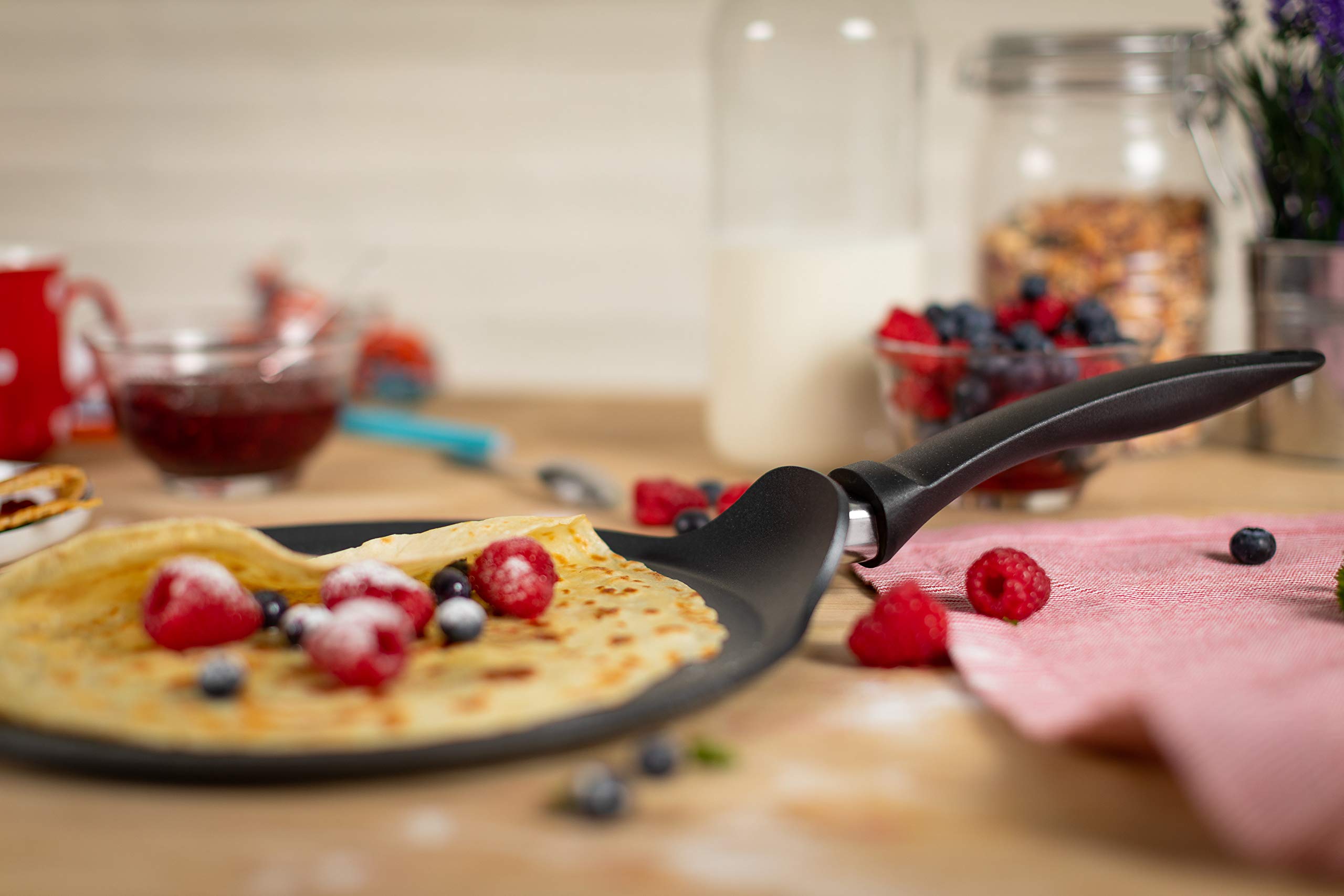KUHN RIKON Easy Induction Crêpes-Pfanne, 25 cm Aluminium Bratpfanne