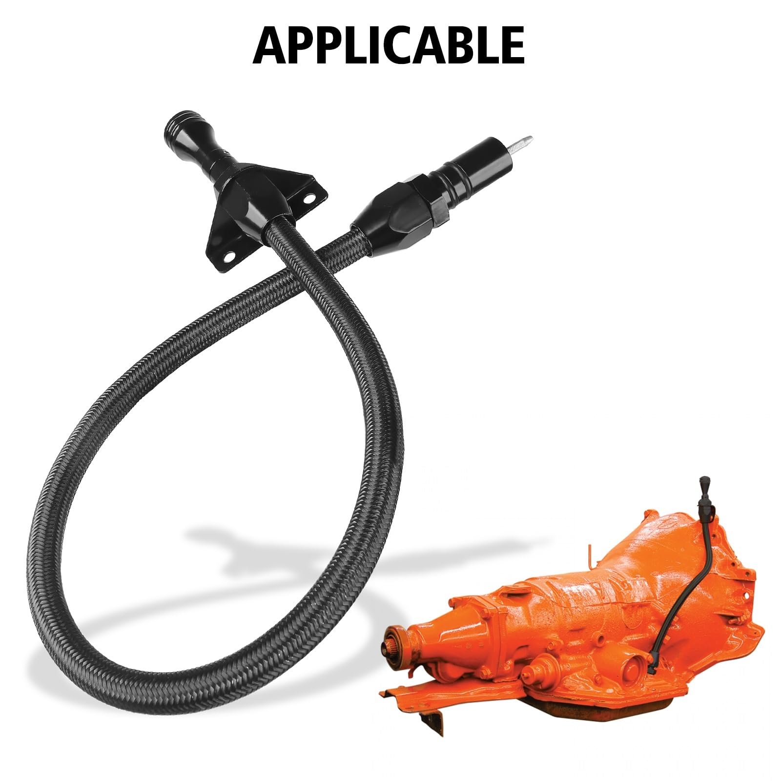Compatible Para GM 4L60E 4L80E varilla de medición transmisión LS LS1 LS3 LS6 LSX tubo aceite motor Varilla aceite motor