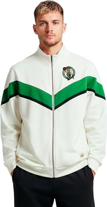 GAME 7 NBA mens X Nba Mens Officially Licensed Long Sleeve Neoprene Zip Up Sweatshirt