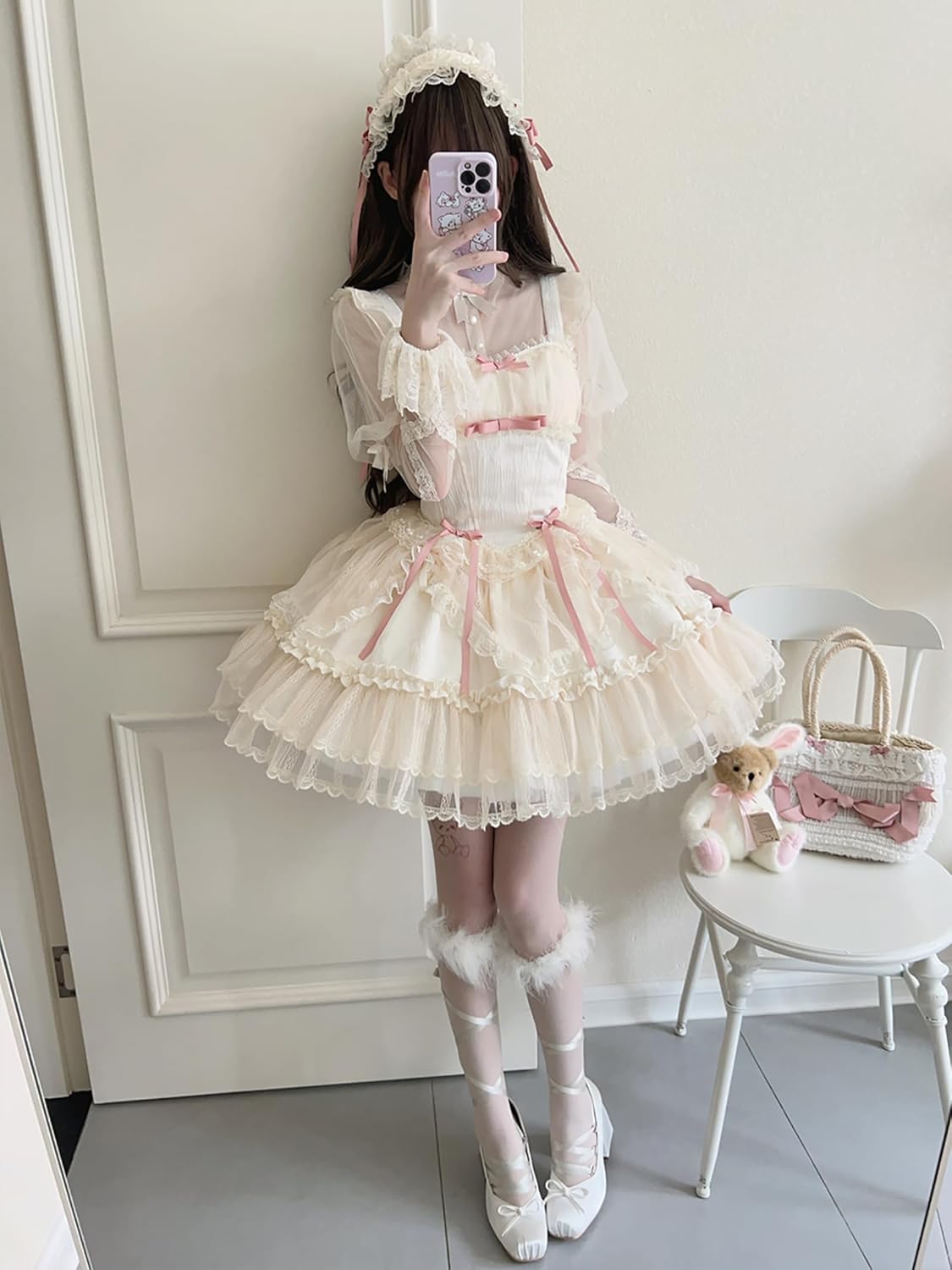 Amazon.co.jp: [XHSUKADO] ロリータ JSK ジャンパー