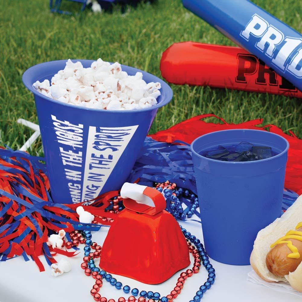 Anderson's Premium Two-Color School Spirit Shakers, Cheerleader Pom Poms, Sports Fan, Football, Basketball, Homecoming, Squad, Team, Party, Dance Club, Performance, Celebrations