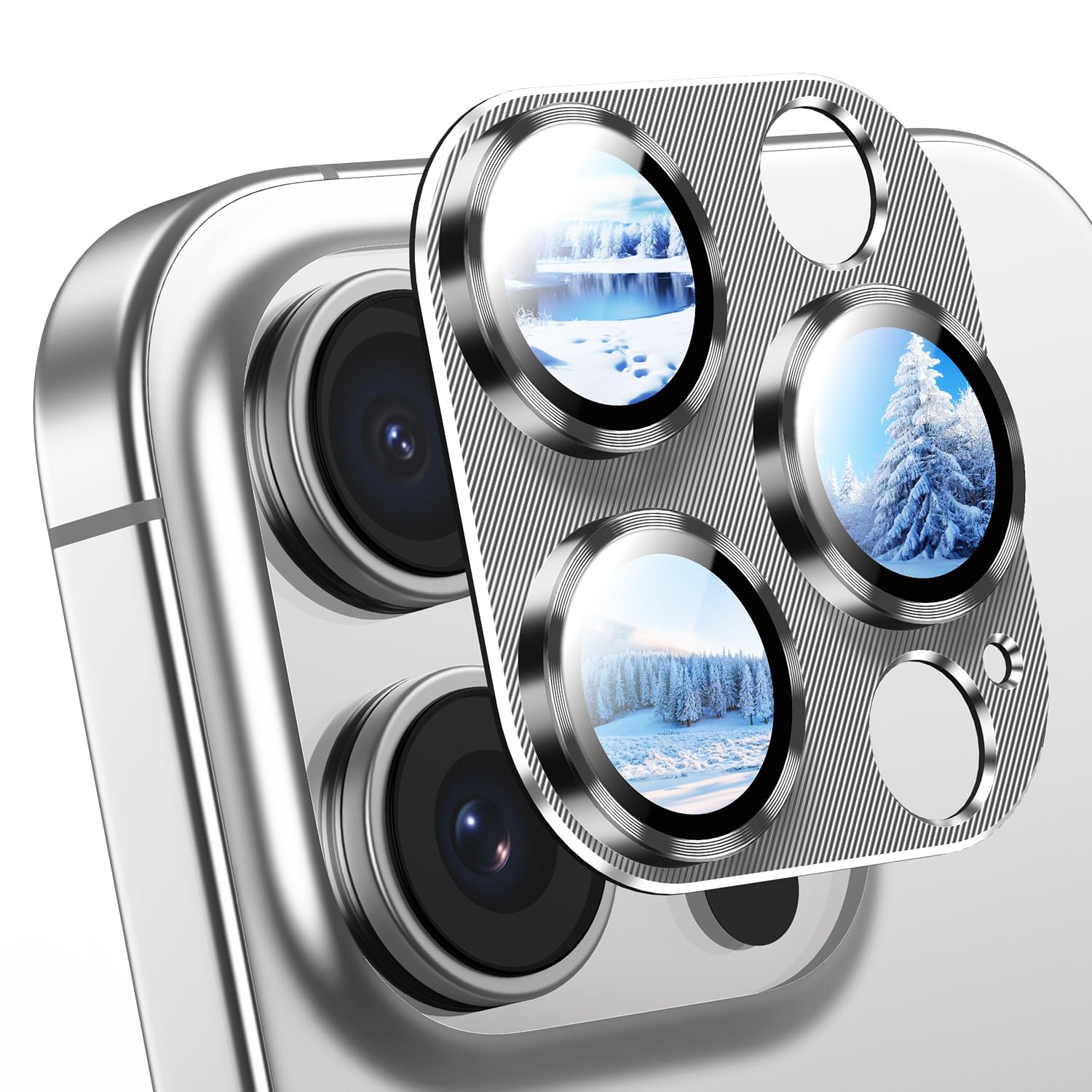 Korecase Camera Lens Protector For IPhone 16 & 16 Plus - Navy Blue Tempered Glass Cover