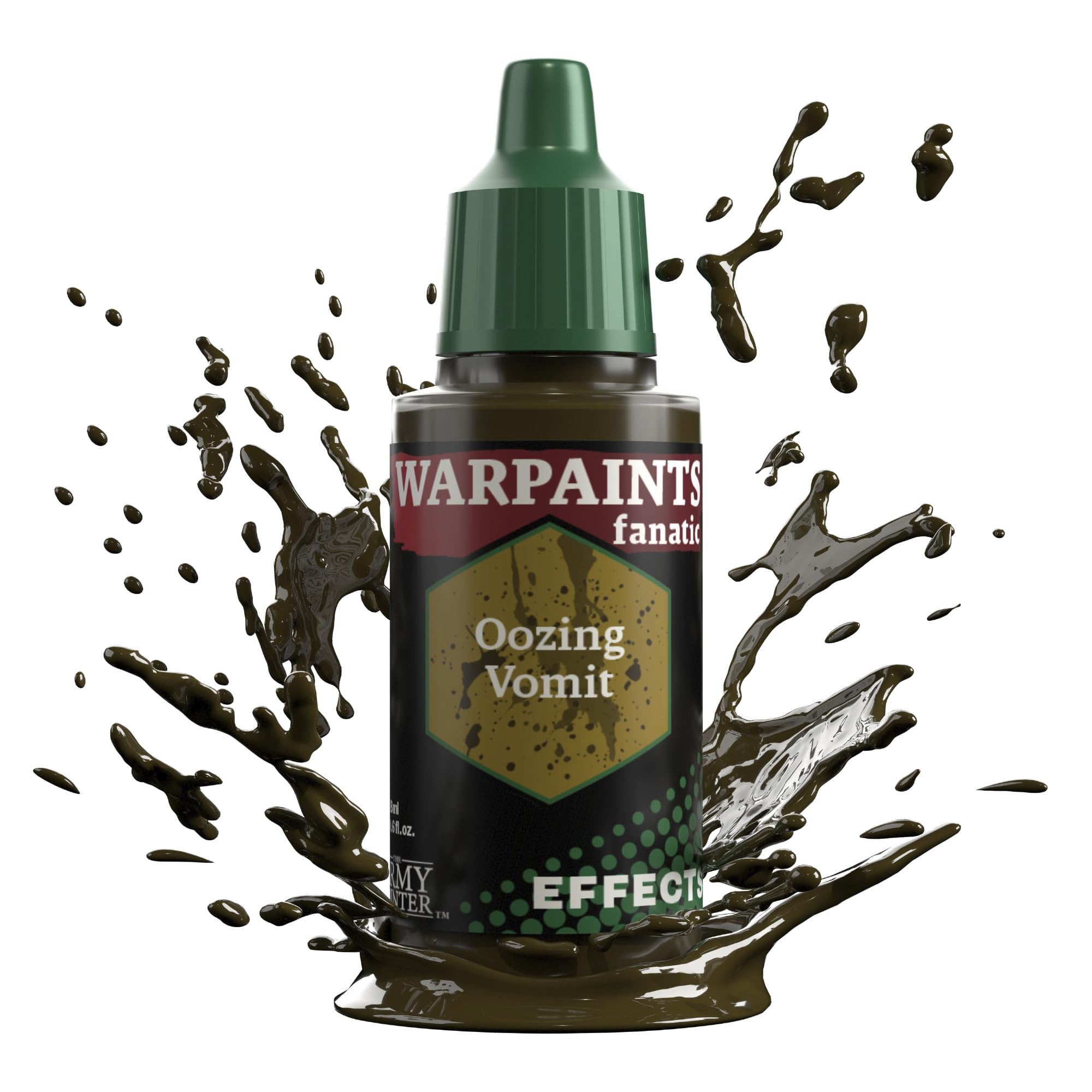 The Army Painter, Warpaints Fanatic Effects Oozing Vomit Single Acrylics, Miniature Hobby Painting, Quality Paint for Miniature Wargaming