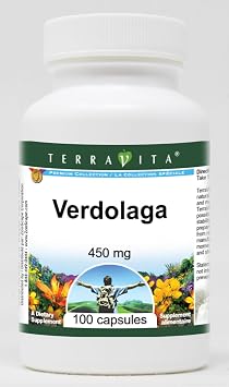 Verdolaga - 450 mg 100 Capsules, ZIN 521575
