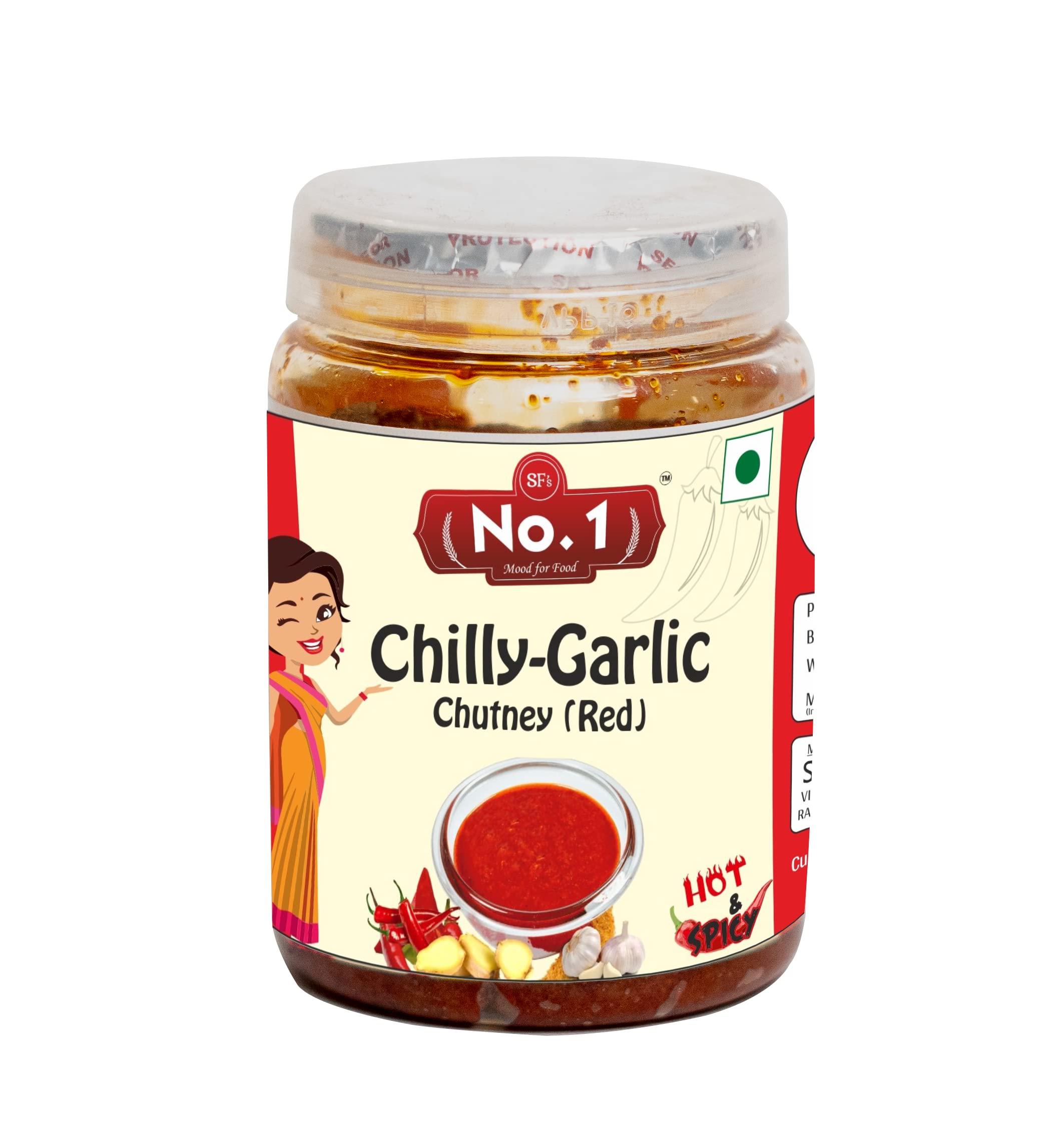 SFS NO. 1 MOOD FOR FOOD Chilli-Garlic Chutney(Red)Thecha-200G Jar (B0B56GT47W) Amazon Price History, Amazon Price Tracker