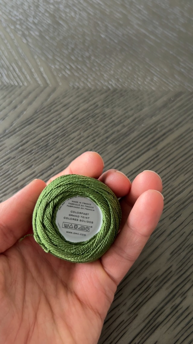 Amazon.com: DMC 116 8-3346 Pearl Cotton Thread Balls, Hunter Green