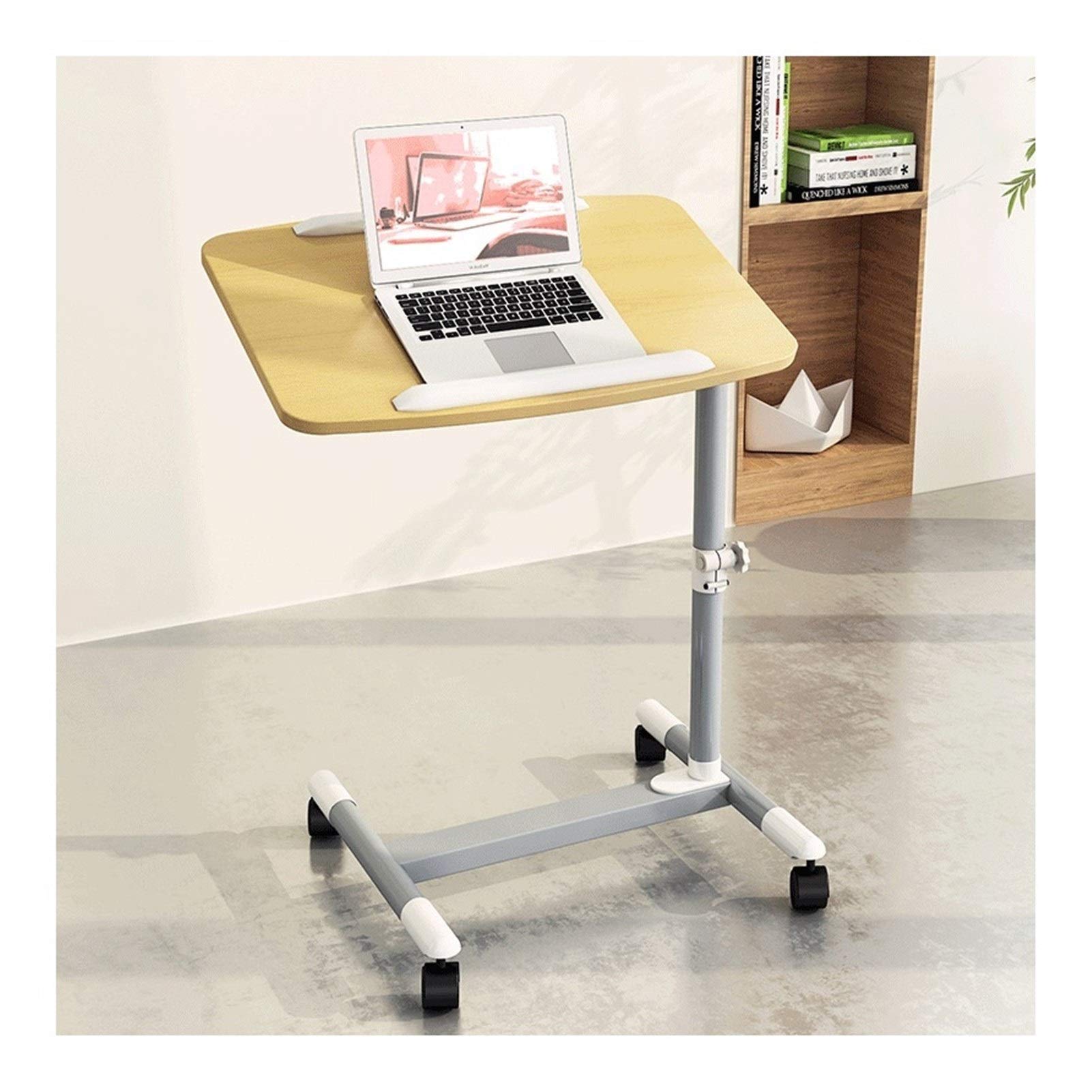 Buy WERTYU Days Overbed Table With Castors HeightAdjustable Can Be