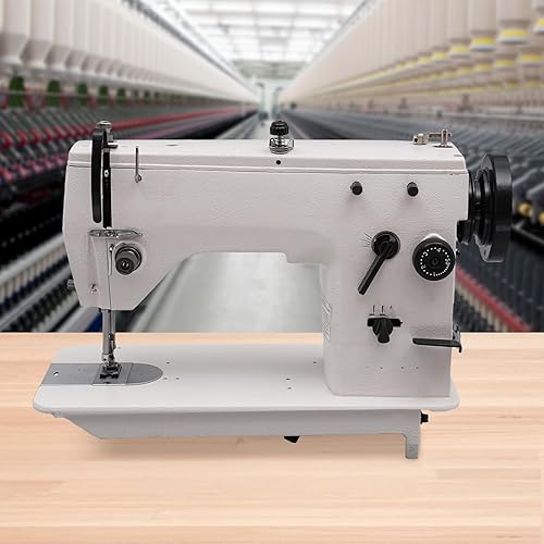 Miniatura 5 de BBISYS Máquina de coser de alta resistencia,Máquina de coser industrial con kit de accesorios,Máquina automática industrial de telas de cuero de