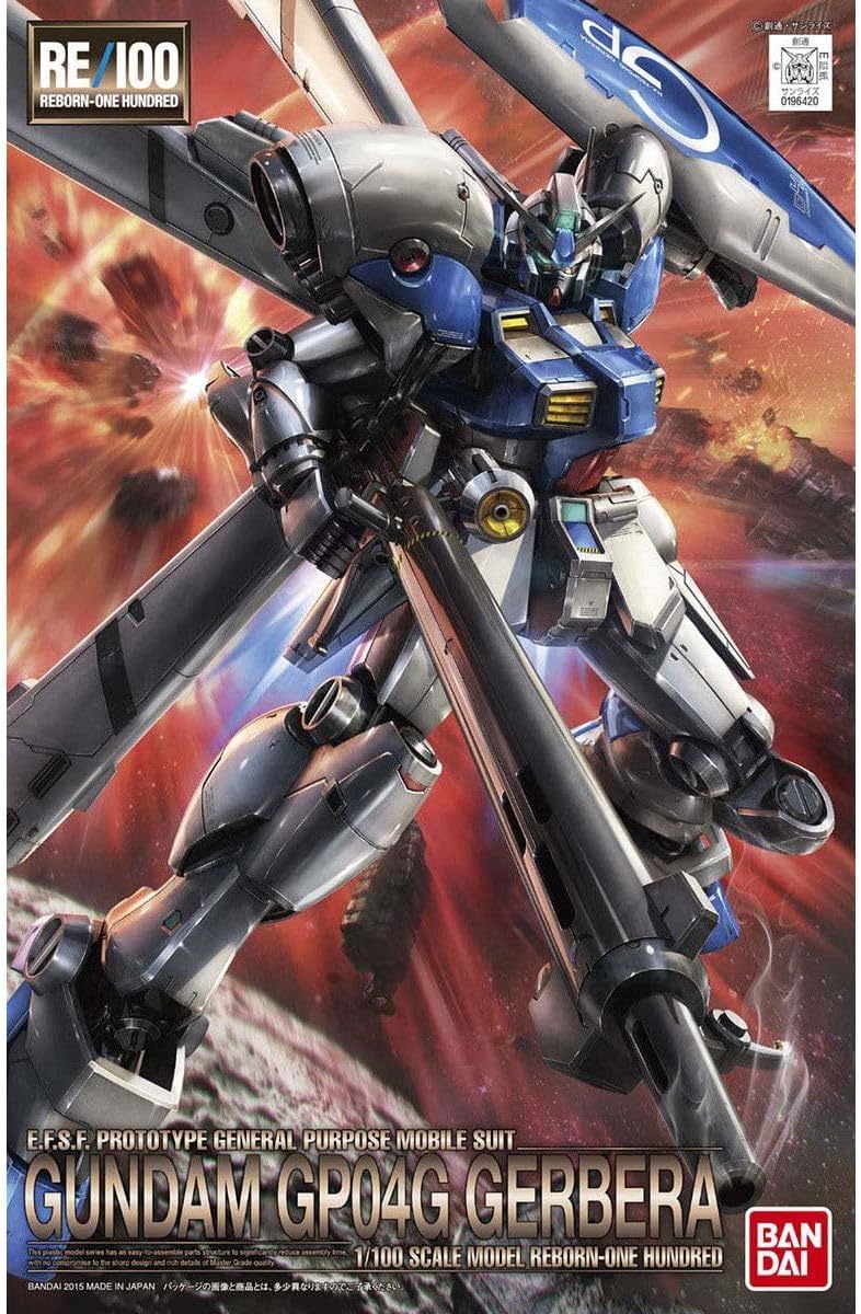 Bandai Hobby Reborn-One Hundred 1/100-Scale Gerbera Gundam 0083 Stardust Memory Action Figure