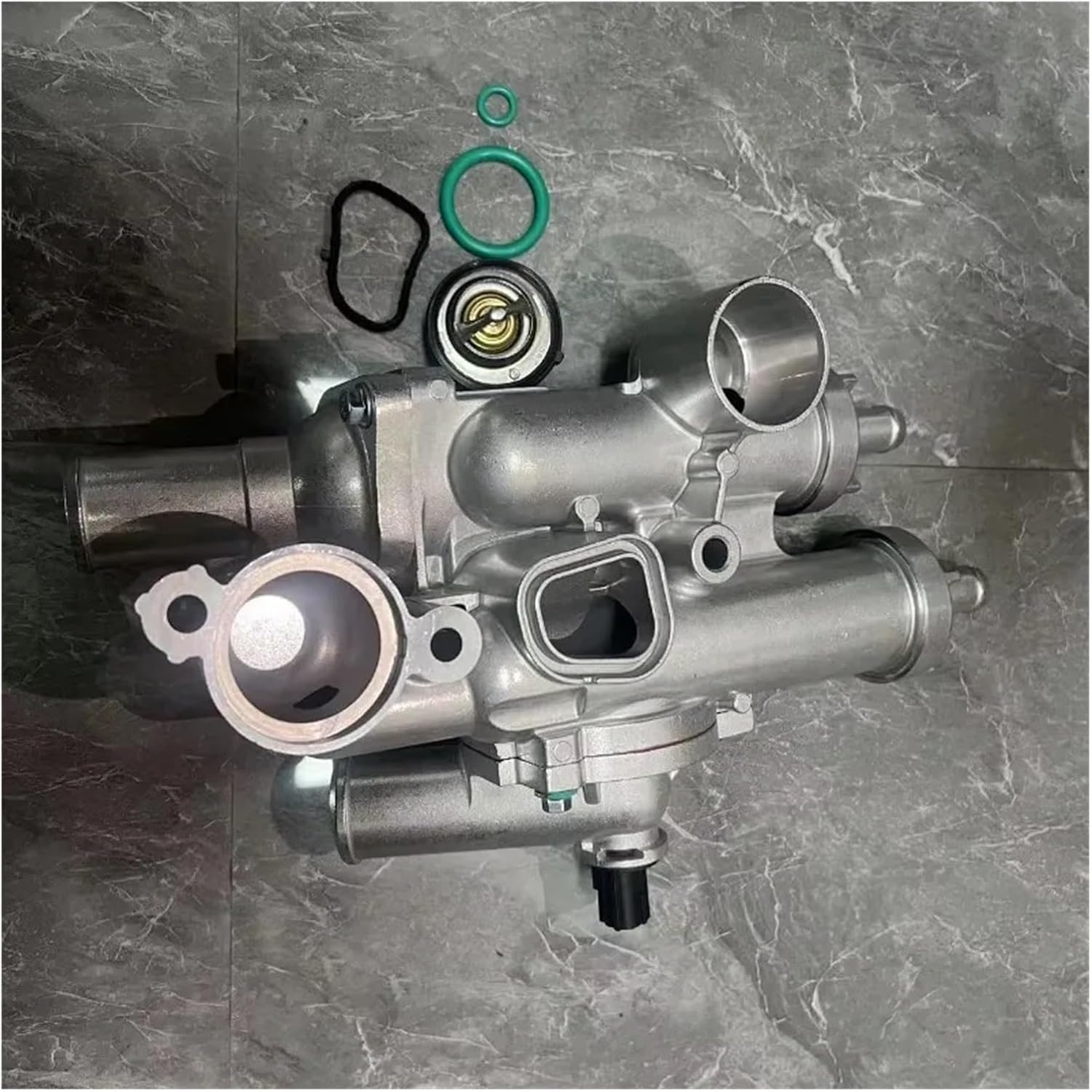 Thermostat Cover Housing Aluminum OE 4884571AB 68003582AB for Jeep Compass Caliber Journey Avenger 200 Flavia