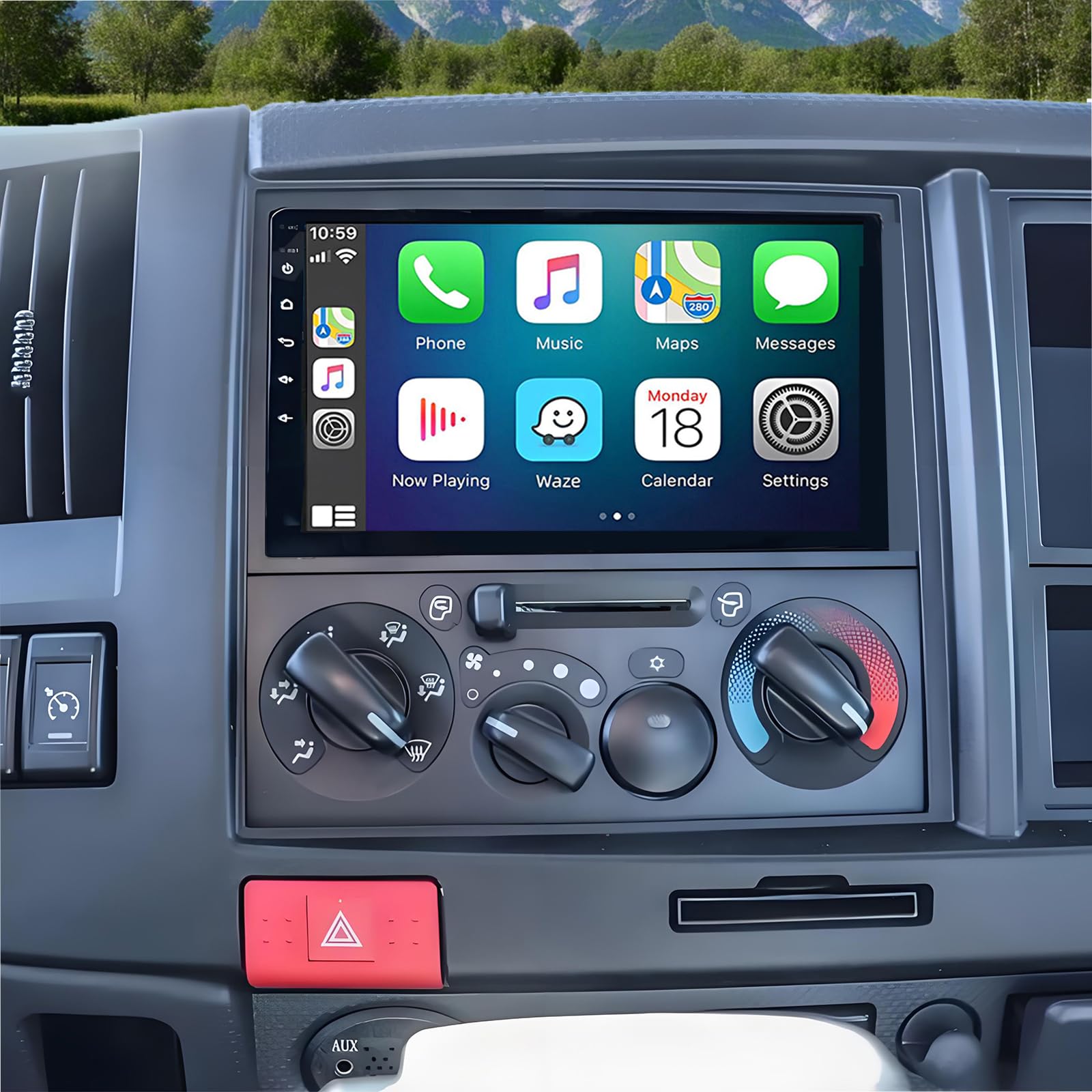 Amazon.com: 7inch Android 14 Car Stereo Radio for Isuzu NNR/NPR