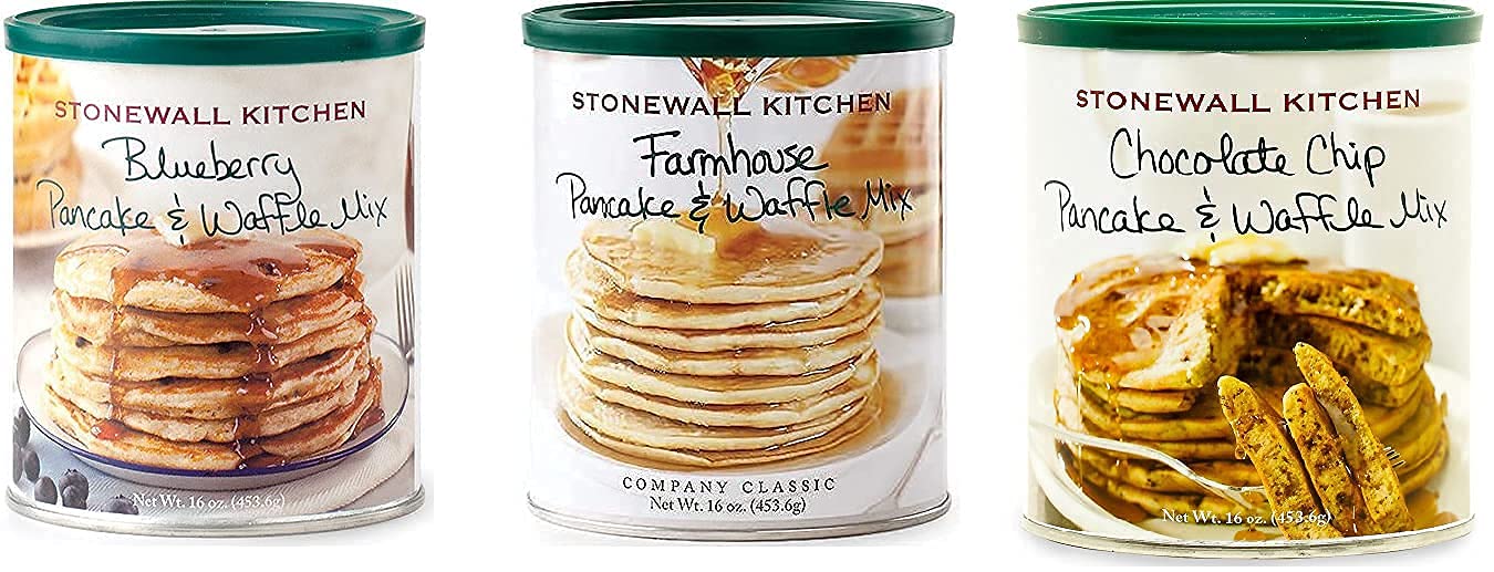 Amazon.com : Stonewall Kitchen Super Pancake and Waffle Set - Includes ...