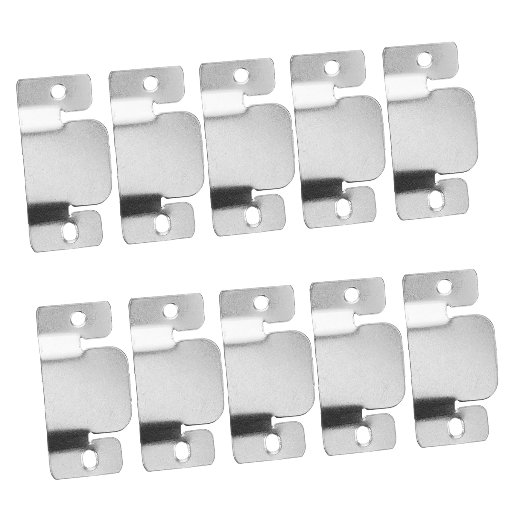 Ciieeo 10pcs Interlocking Clips for Sectional Couch Easy Installation Furniture Connectors for Secure Sofa Assembly