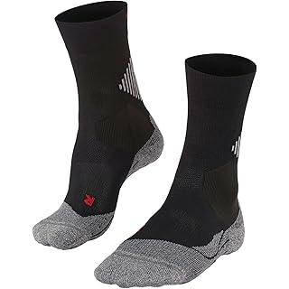 FALKE Men's RU4 Endurance Wool Running Socks, Medium Cushion, 1 Pair