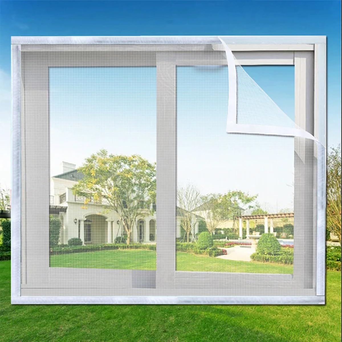 Amazon.com: LKXHarleya Window Screens Replacement 43.3 x 63 Inch