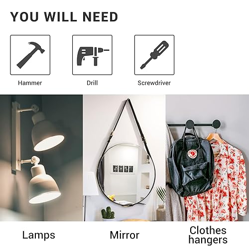 Miniatura 9 de Juego surtido de 280 anclajes y tornillos para paneles de yeso resistentes, incluye 9 anclajes y tornillos de diferentes tamaños surtidos