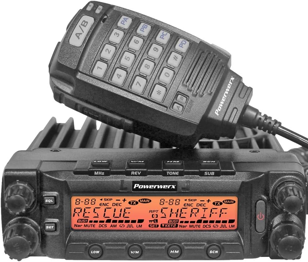 Powerwerx DB-750X Dual Band VHF/UHF 750 Channel Commercial Mobile Radio