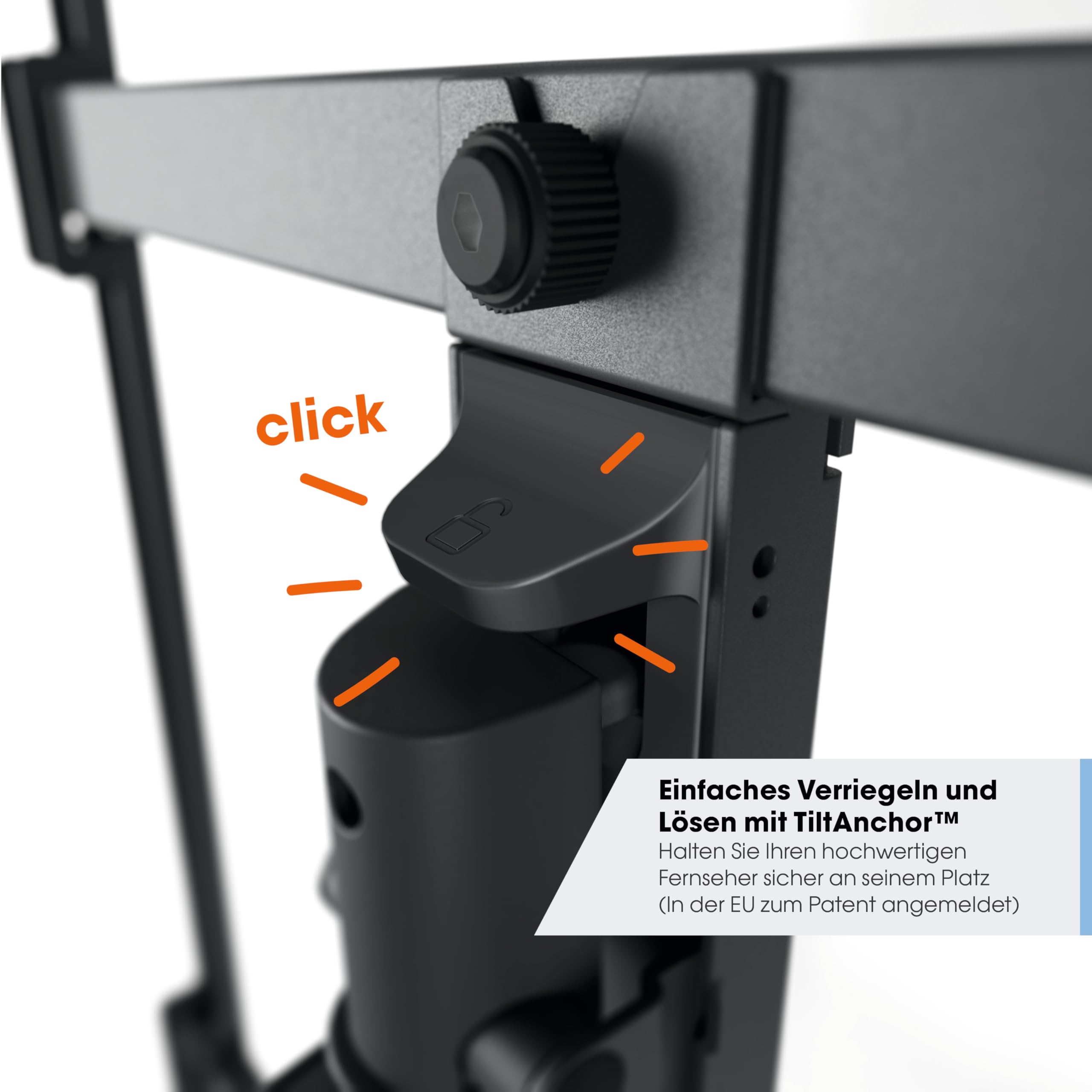 Vogel's TVM 3447 Vollbewegliche TV-Wandhalterung für 32-65 Zoll Fernseher | Bis Zu 180° Schwenkbar mit Premium-Gelenke, 20° Neigbar, 25 kg Tragkraft, TÜV-Zertifiziert, VESA 400x400, Inkl. Fischer-Dübel