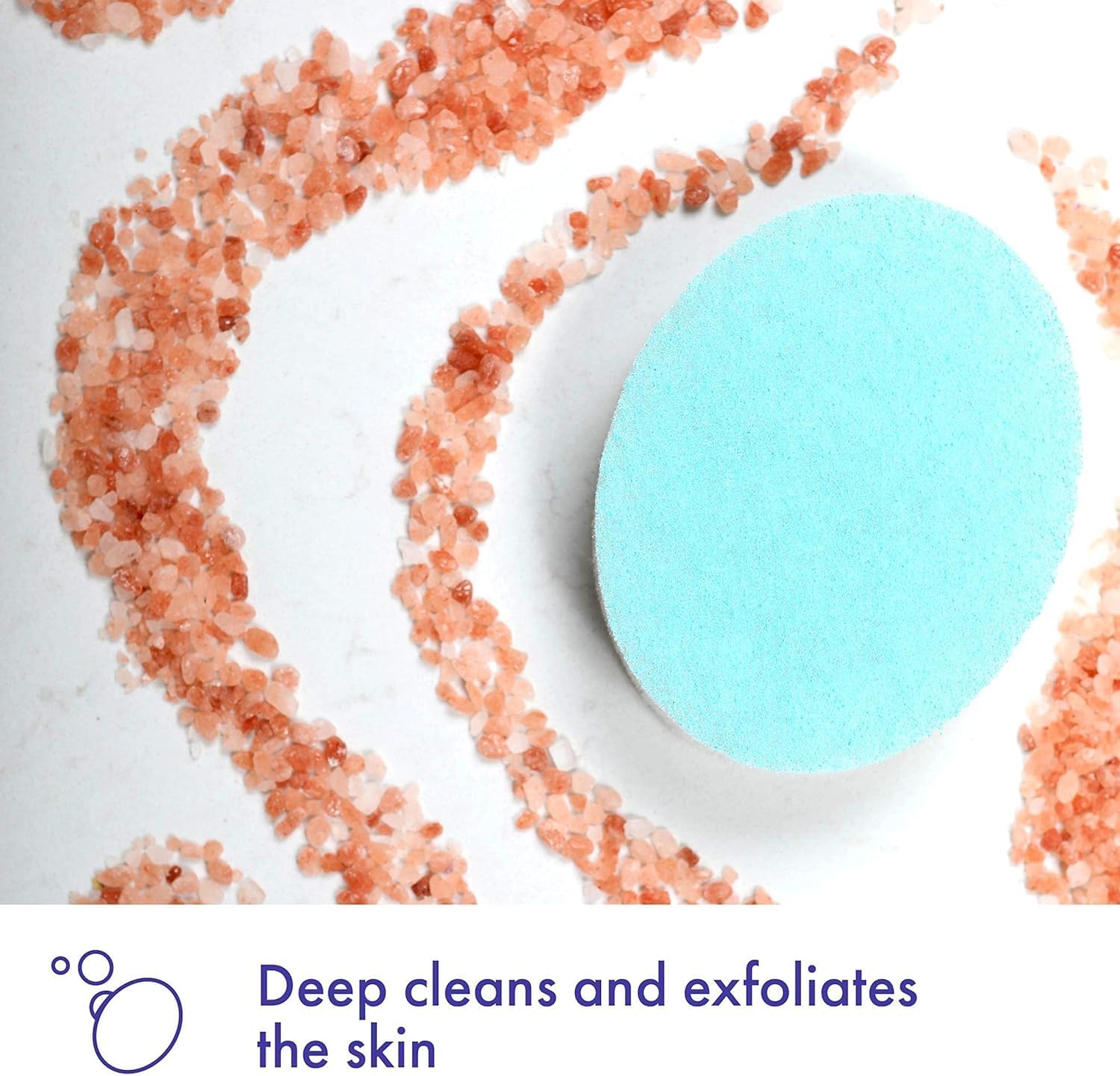 Buf-Puf Body Sponge, Bath Sponge, Dermatologist Developed, Cleanses Skin of Dirt, and Excess Oil, Reusable, Exfoliating, 4 Count
