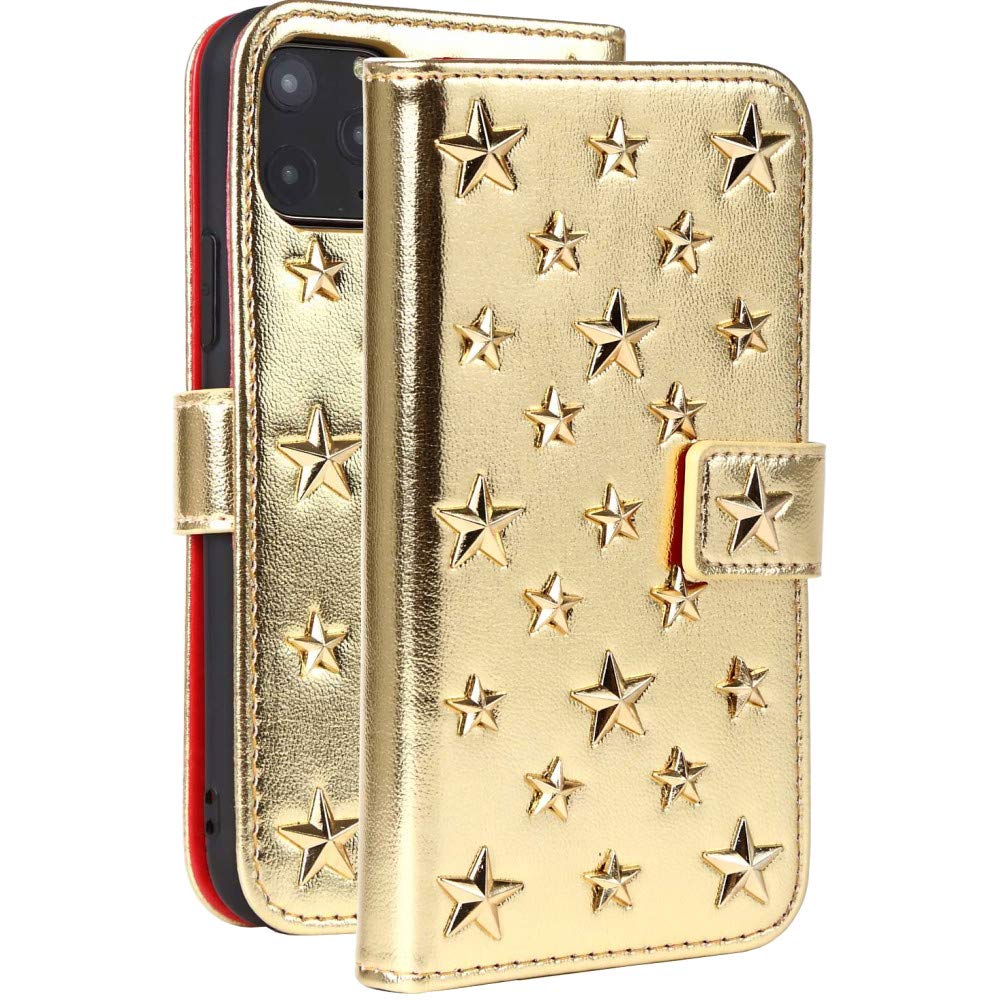 Amazon.co.jp: iphone用 13 ケース 手帳 おしゃれ スタッズ アイフォン