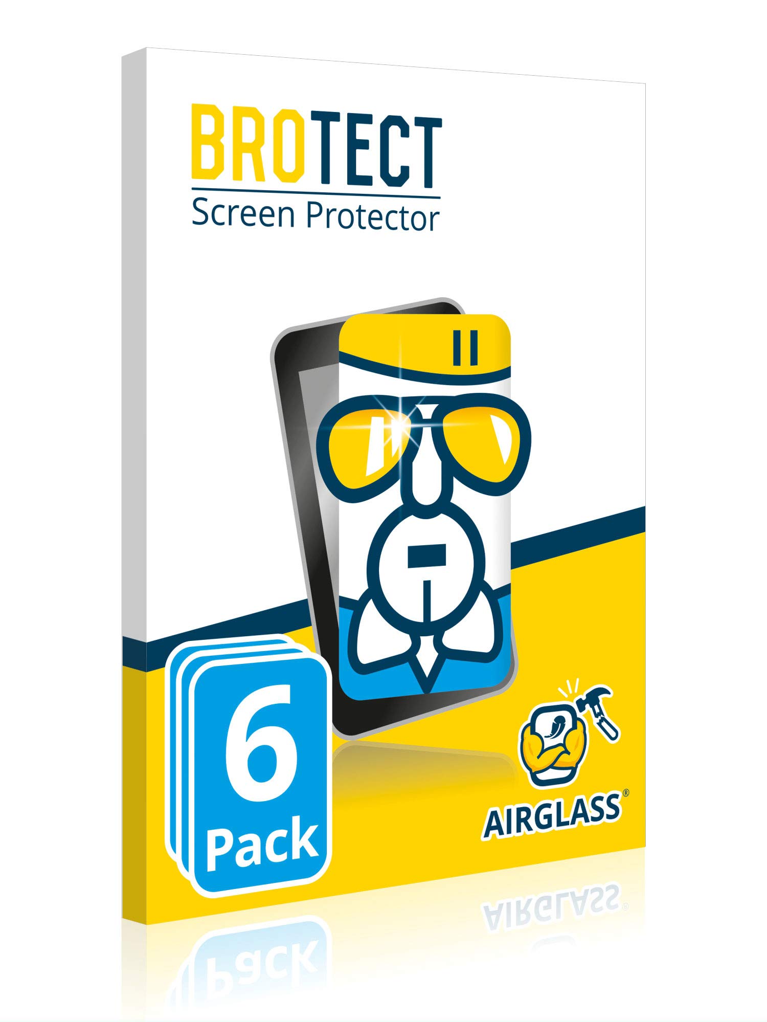 brotect Glass Screen Protector Film for Hasselblad CFV 100c (6 Pack) - Glass-Foil 9H Protection [Scratch Resistant, High Clarity]