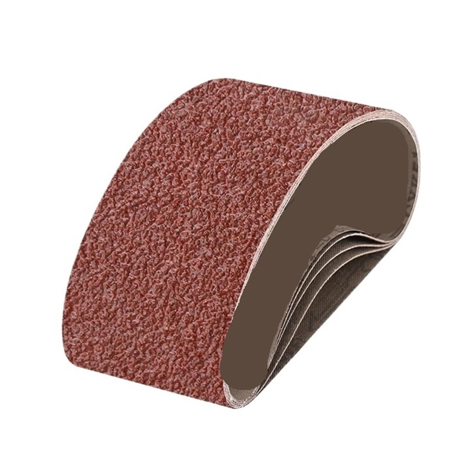 Bandes abrasives 610x100 mm grain 150 en oxyde d'aluminium pour ponceuse