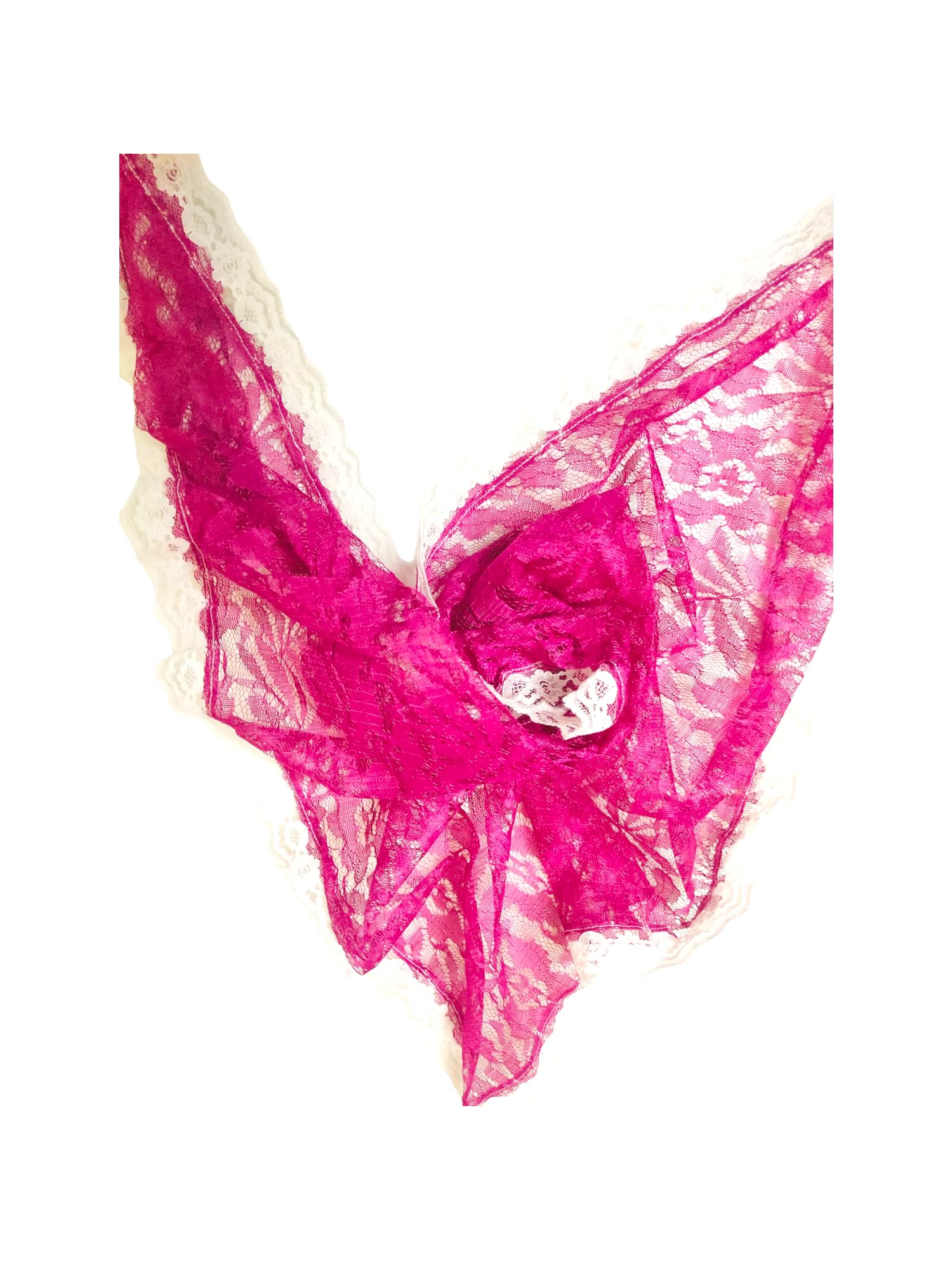 Floral Netted Mantilla Veil Triangle Lace Veil Pink Color Catholic Church Chapel Veil Tulle Scarf Head Covering Latin Mass Large Church Scarf (Pack of 1)-image-45