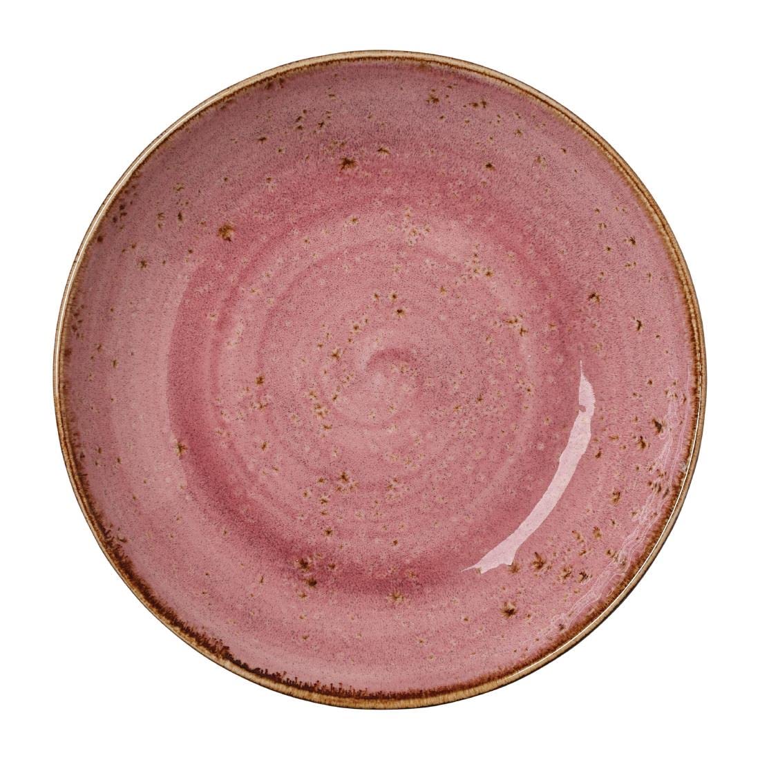 Steelite Pink Craft Raspberry Bowls Coupe 215Mm (12 Pack)