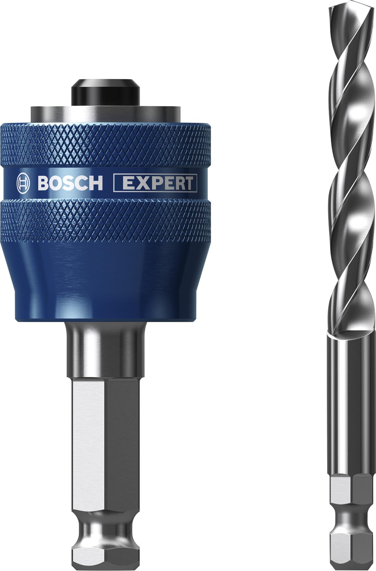 Bosch 2x EXPERT Power Change Plus con broca centradora, broca HSS-G 7,15 x 105 mm (para Tubos y perfiles metálicos, Plásticos, Ø 7,15 mm, Professional Accesorios Taladro)