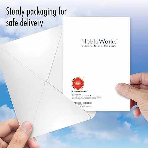 Miniatura 6 de NobleWorks - Dreidel GPS - 12 tarjetas divertidas de Janucá en caja - Juego a granel tarjetas navideñas judías, C9493HKG-B12x1