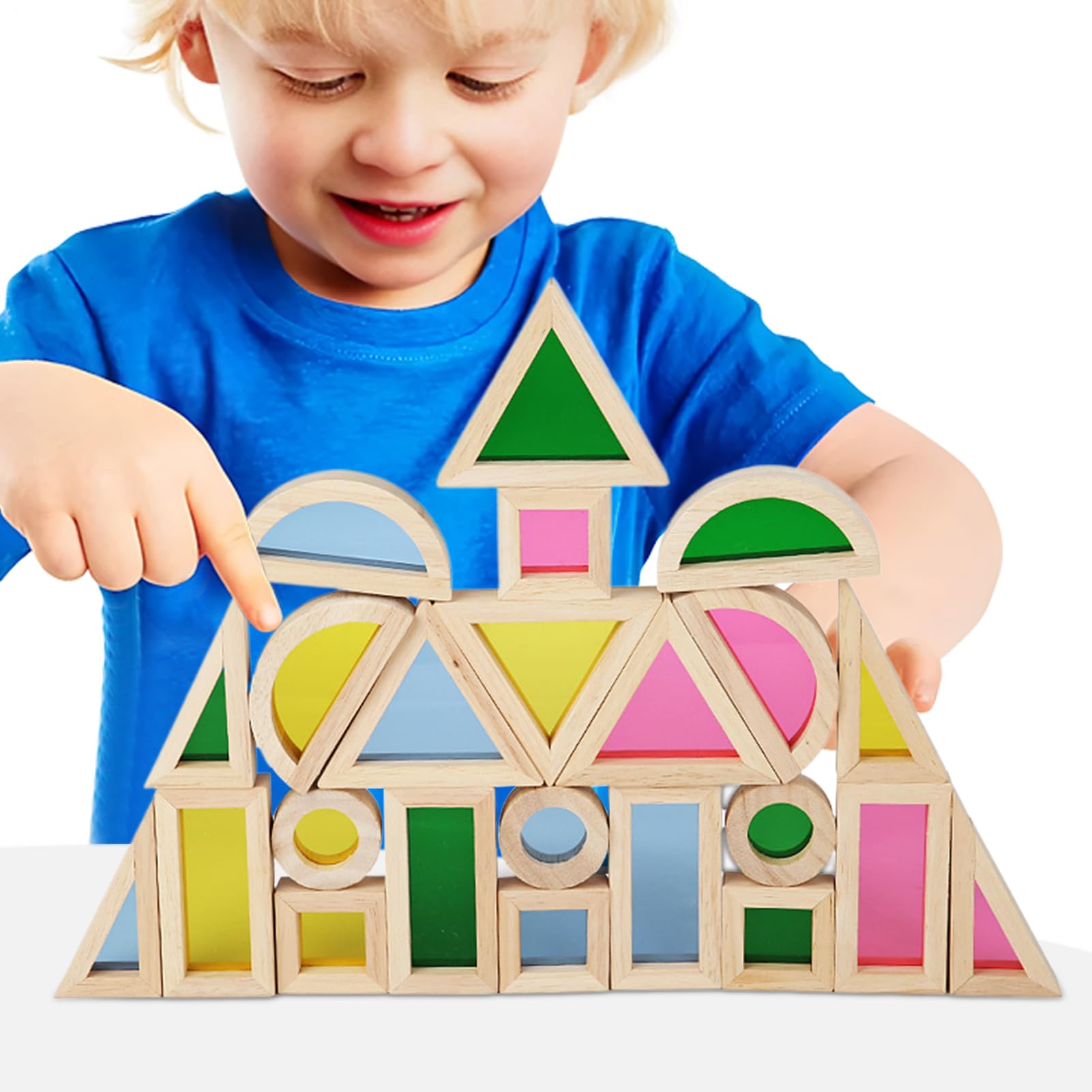 Giocattolo Educativo Interattivo Per Abilità Motorie E Selezionatore Di | Colorati Set Impilabile Cognizione Colori Per L'Apprendimento Precoce