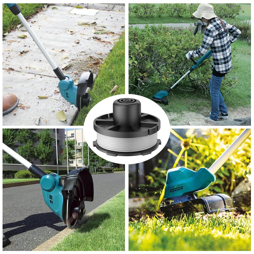 Rasentrimmer Fadenspule 195858-1/196146-9, Kompatibel mit makita Rasentrimmer,für makita Rasentrimmer DUR181、DUR181Z 、DUR181RF，für makita rasentrimmer spule