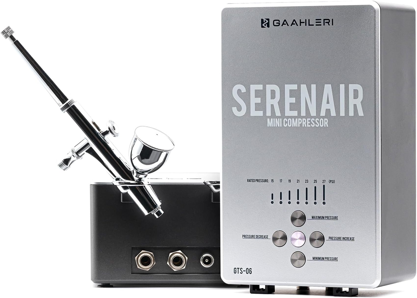 Gaahleri Airbrush Kit, Ambition Series GTS-06, Airbrush & Air Compressor with Air Control