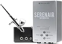 Gaahleri Kit de aerógrafo, Ambition Series GTS-06, aerógrafo e compressor de ar com controle de ar
