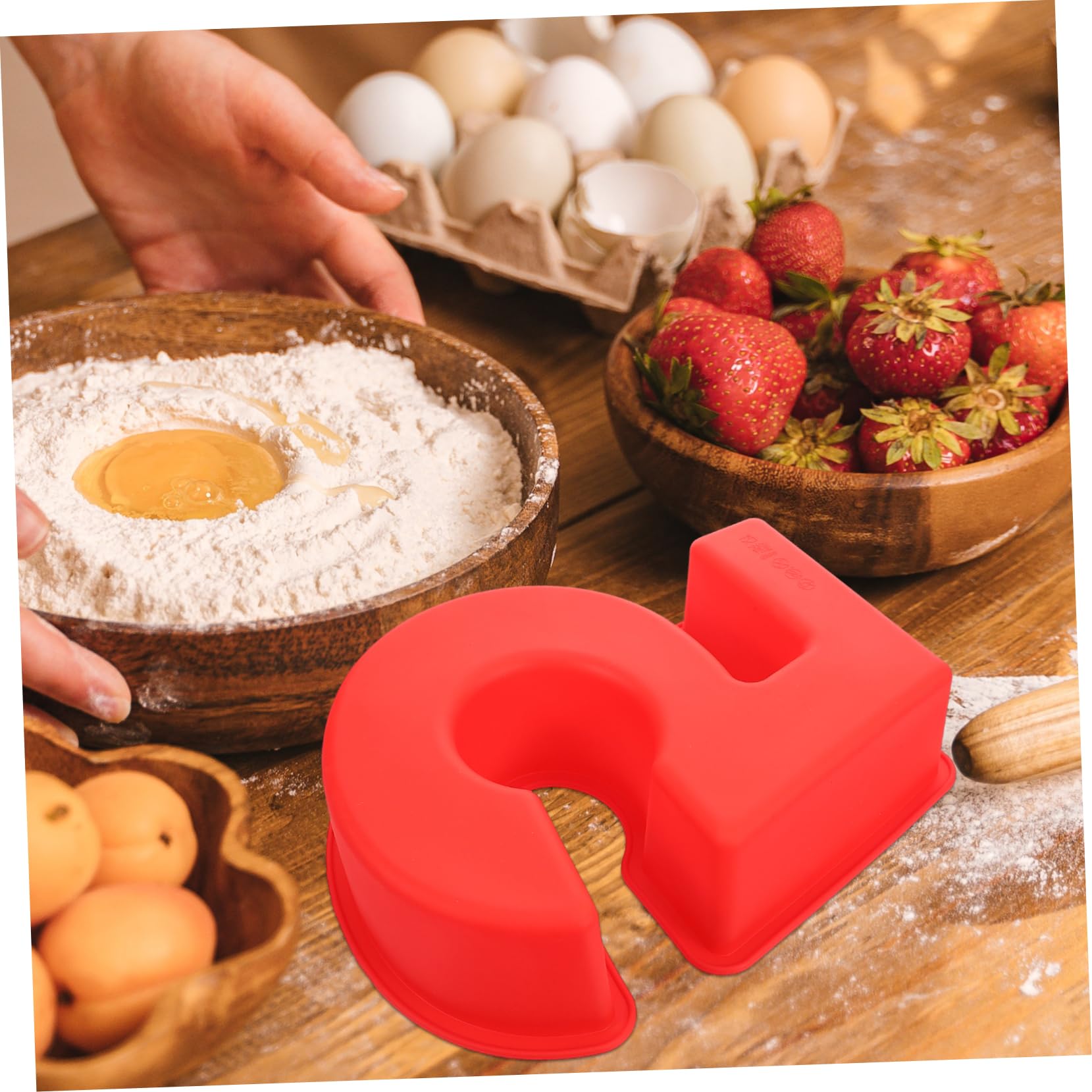 Alipis 5 Pièces Moule À Gâteau Gâteaux Petit Outil De Cuisson Outil De Cuisson En Silicone Accessoire De Cuisson Numéro 5 Moule À Gâteau Enfants Numéro Moule À Gâteau Cuisson Domestique