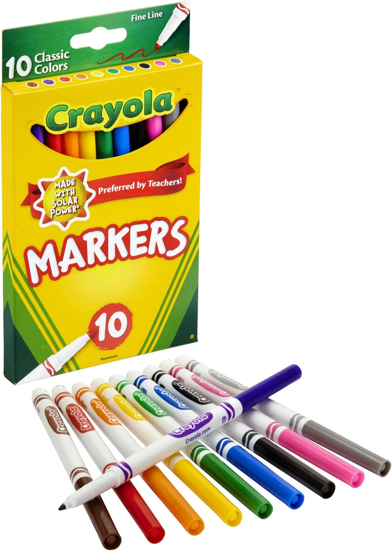 MARKERS FINE LINE 10 COUNT