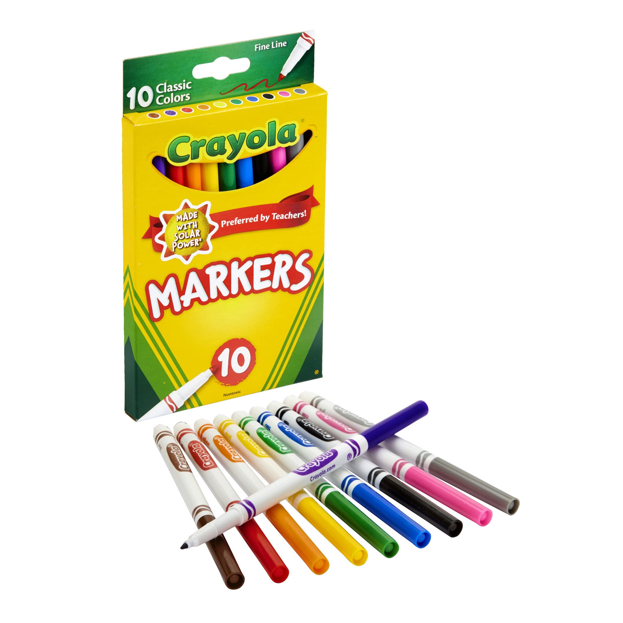 Crayola 58-7726 Fine Line Markers, Multi-Colour