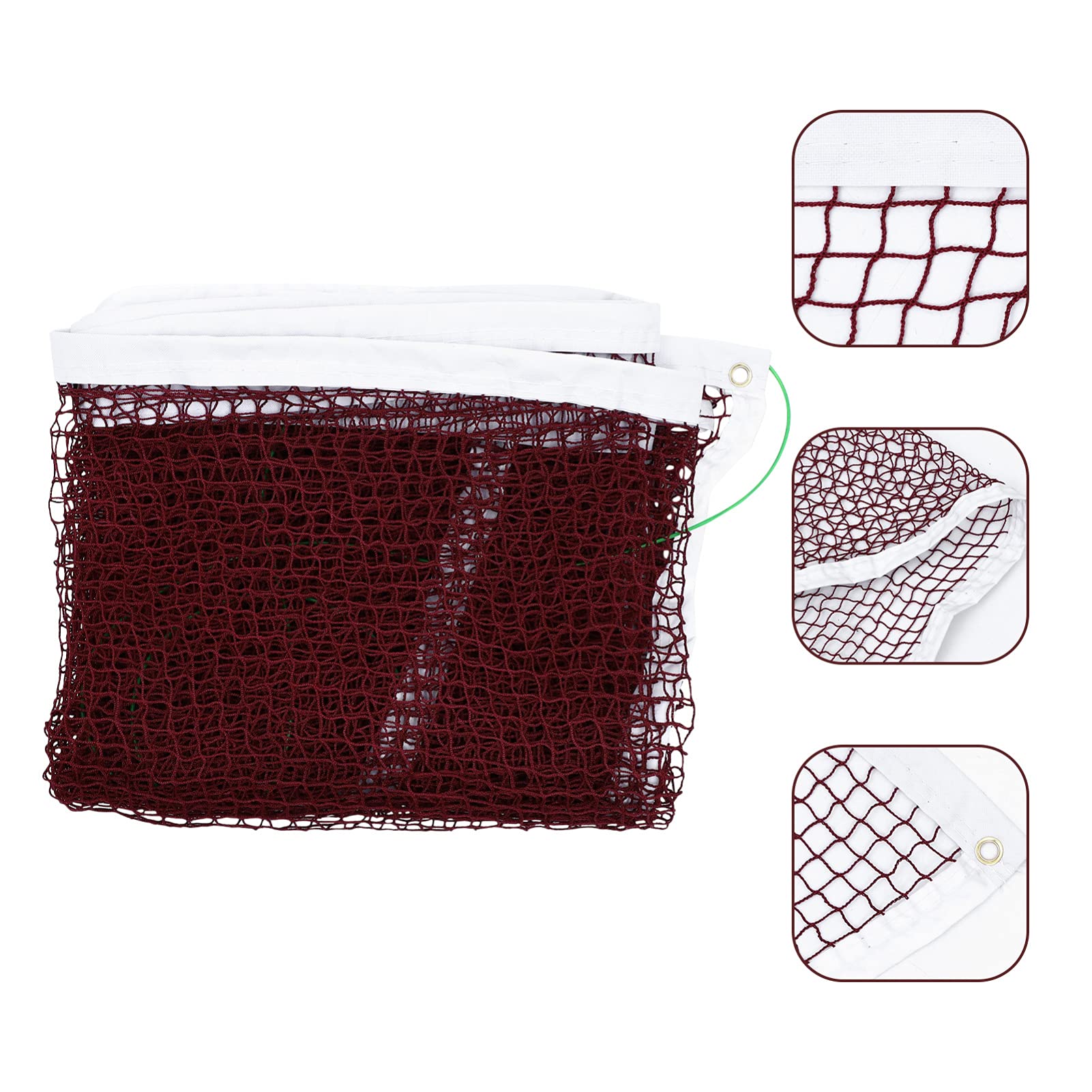 POPETPOP Portable Outdoor Badminton Net Lightweight Sturdy Design for Beach Backyard Use Compact Net with Standard Durable Materials for Easy Setup and