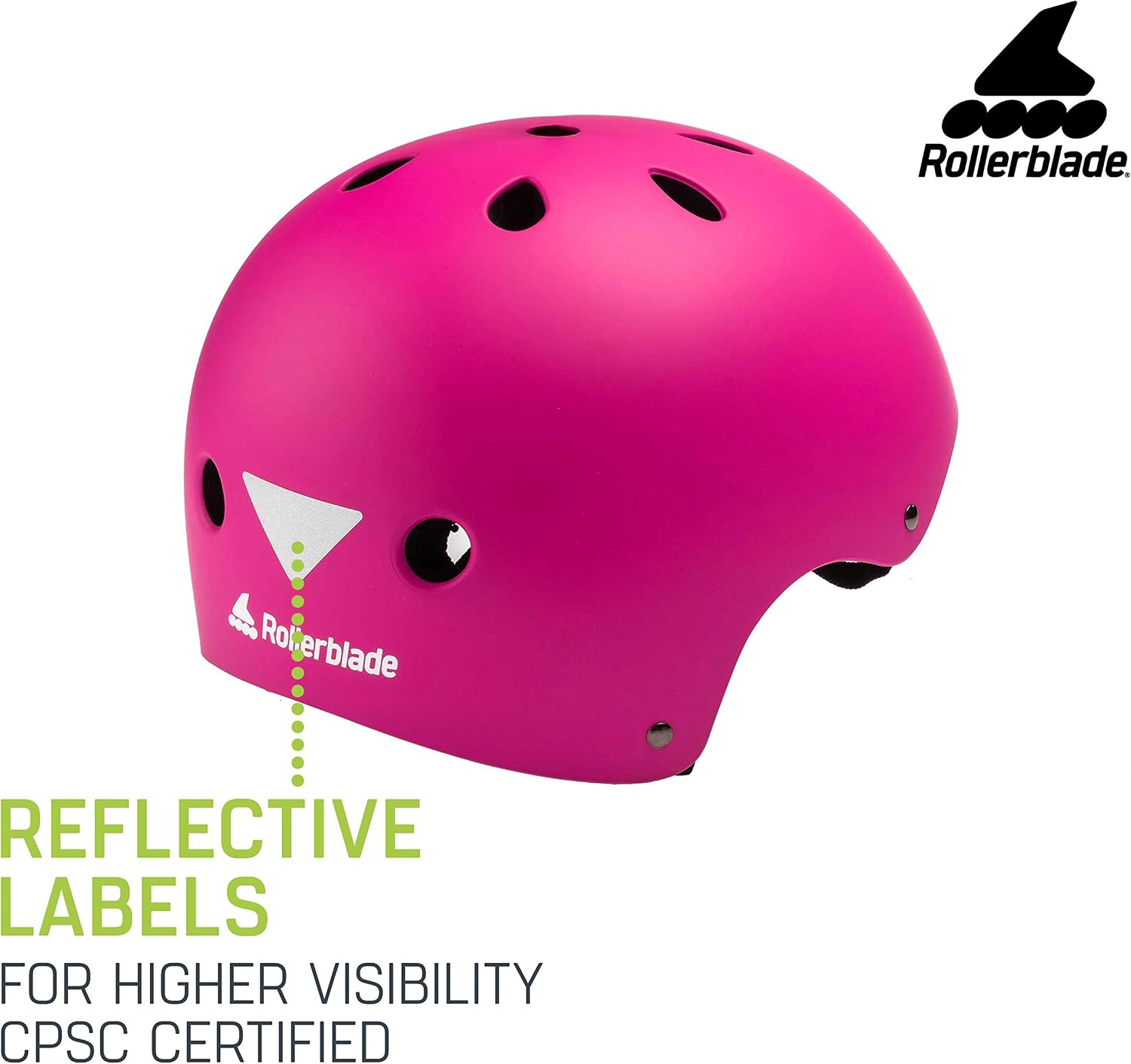 Rollerblade Kids RB JR Helmet, Pink
