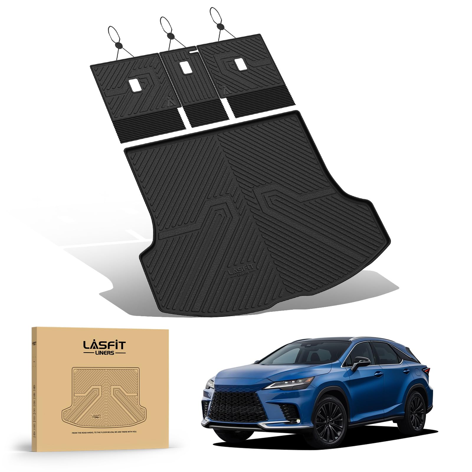 LASFIT Cargo Mat for 2023-2026 Lexus RX RX350 RX350h RX500h