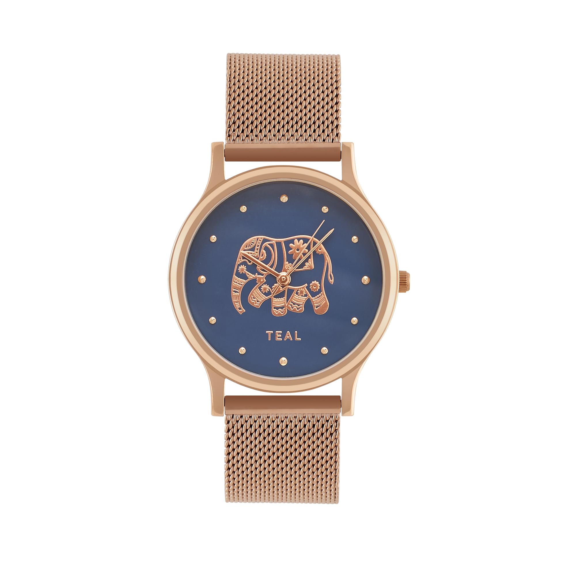 TEAL BY CHUMBAK Round Dial Analog Hand Watch for Women | Wrist Watch for Teenage Girls | Ladies Ghadi | Gifts for Women/Girls/Ladies | Stylish Fashion Watch for Casual/Work (B0B749M4SB) Amazon Price History, Amazon Price Tracker