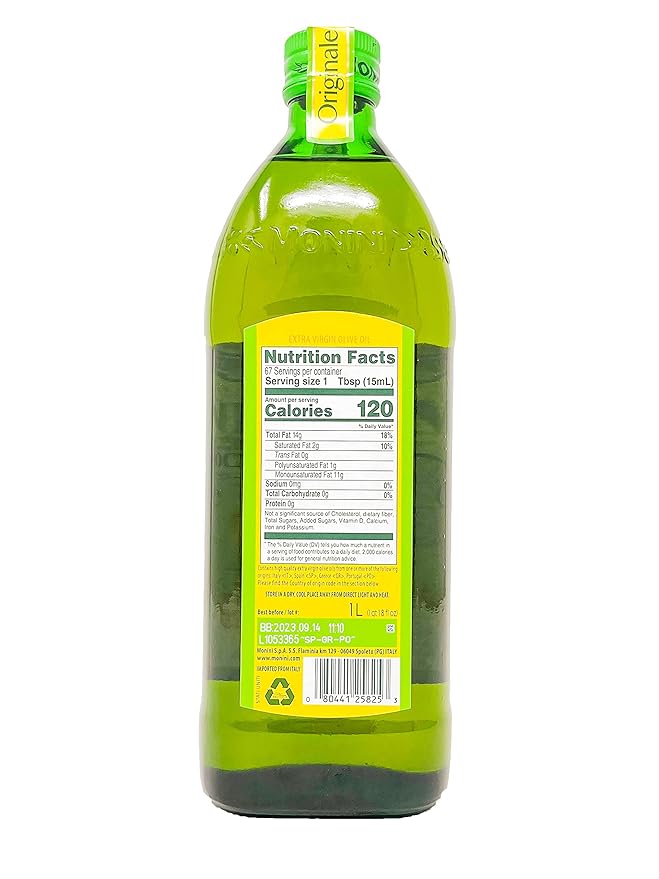 Monini Aceite de Oliva Extra Virgen 33.8 fl oz miniatura 2