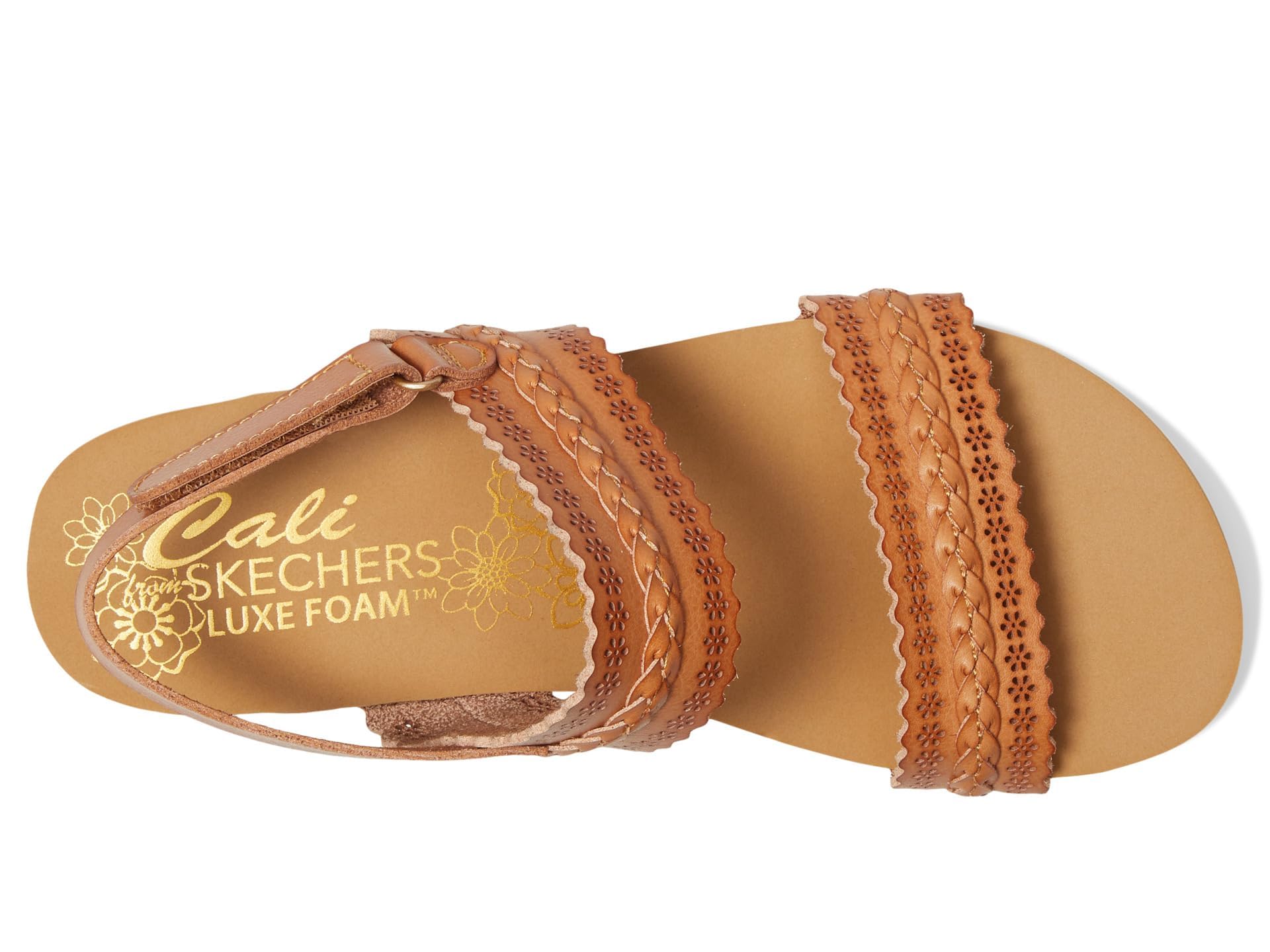 Skechers Damskie sandały na koturnie Summers-Coastal Spacer