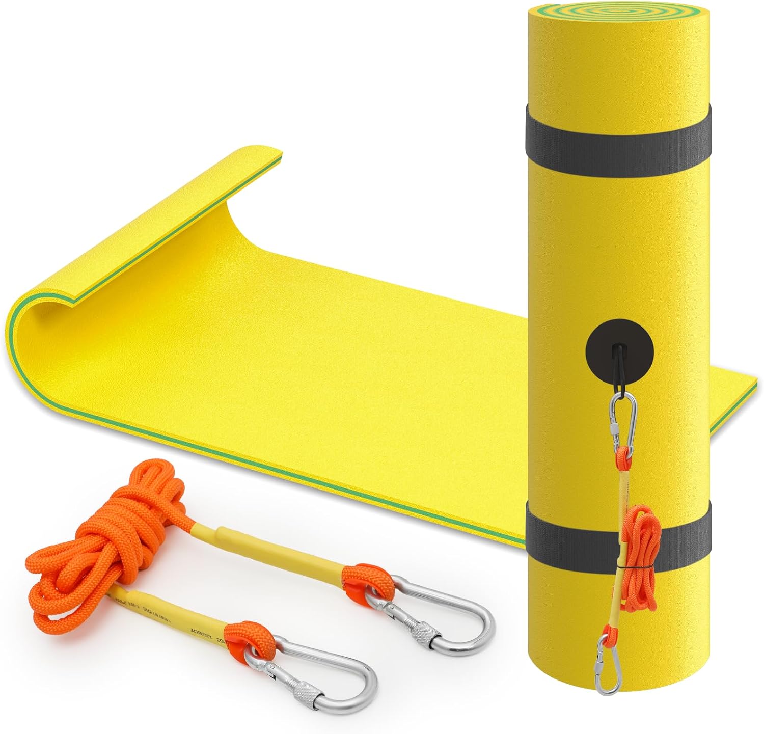 Amazon.co.jp MADOG 6 x 3フィート アウトドア フローティングウォーターマット 大人用 ビーチ 湖 海 スイミング