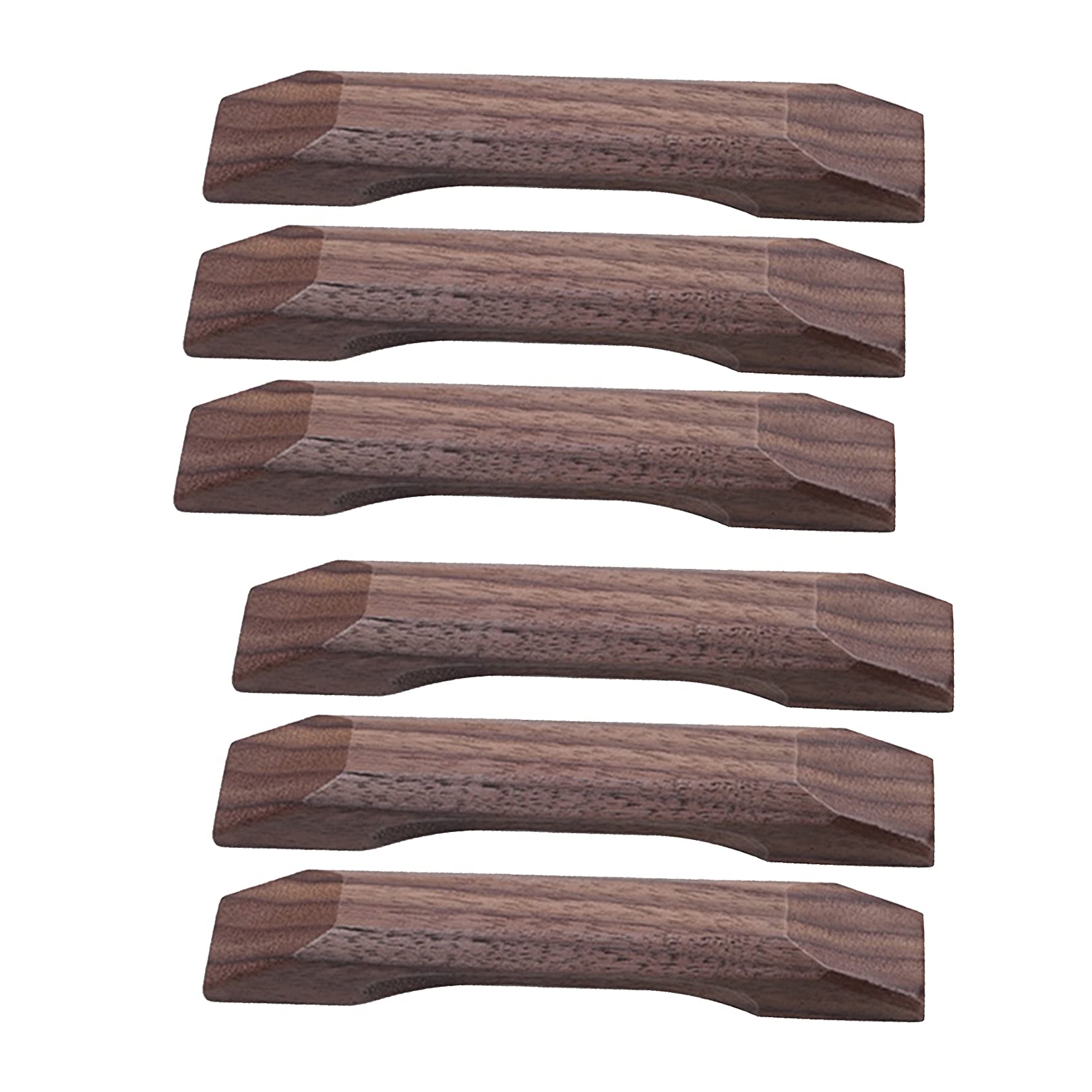 Poignées de placard pour meubles de cuisine en bois massif lot de 6 pour tiroir