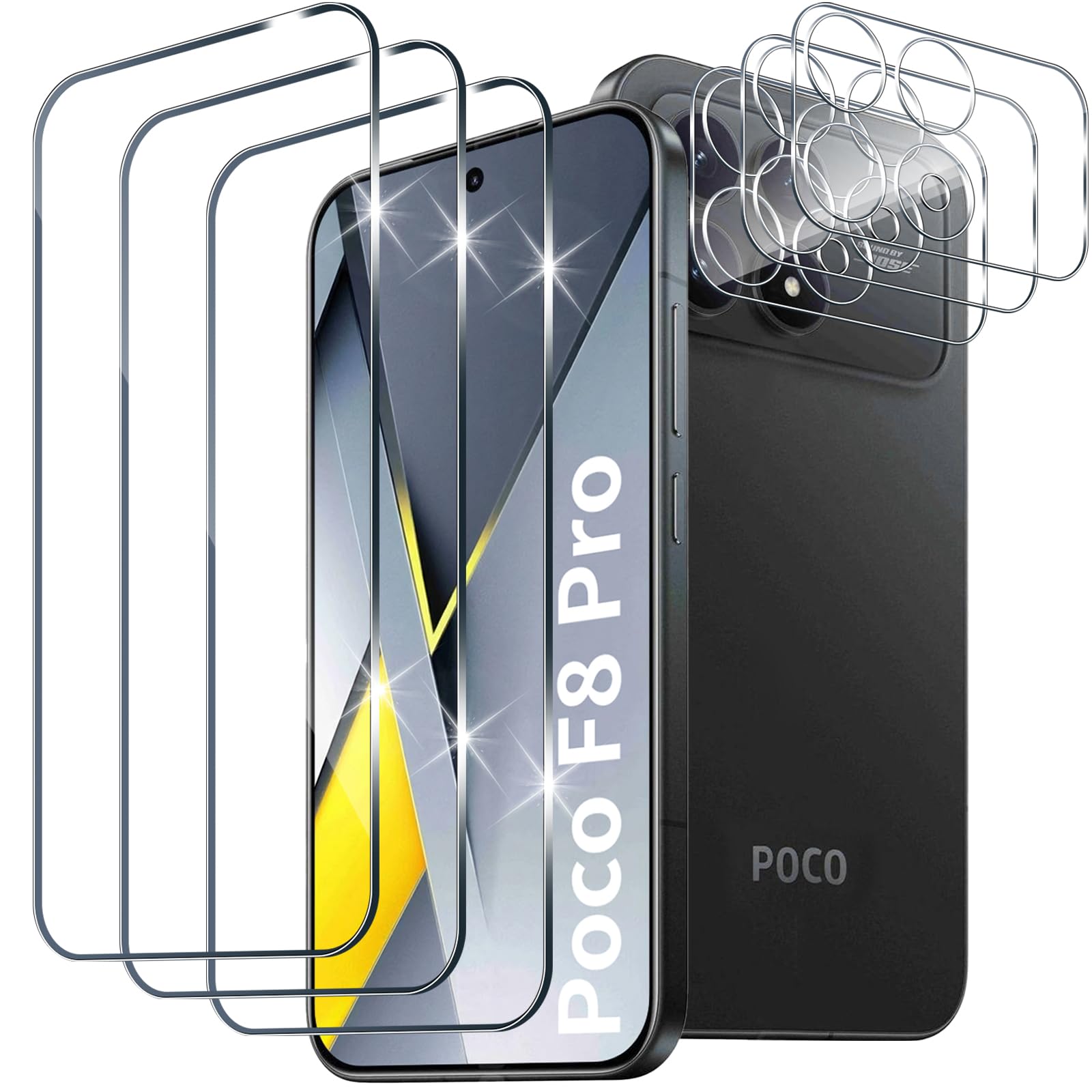 Upscreen - Privacy Screenprotector Voor Xiaomi Poco F8 Pro 5g   Folie Beschermfolie Blauwlichtfilter 1188604382