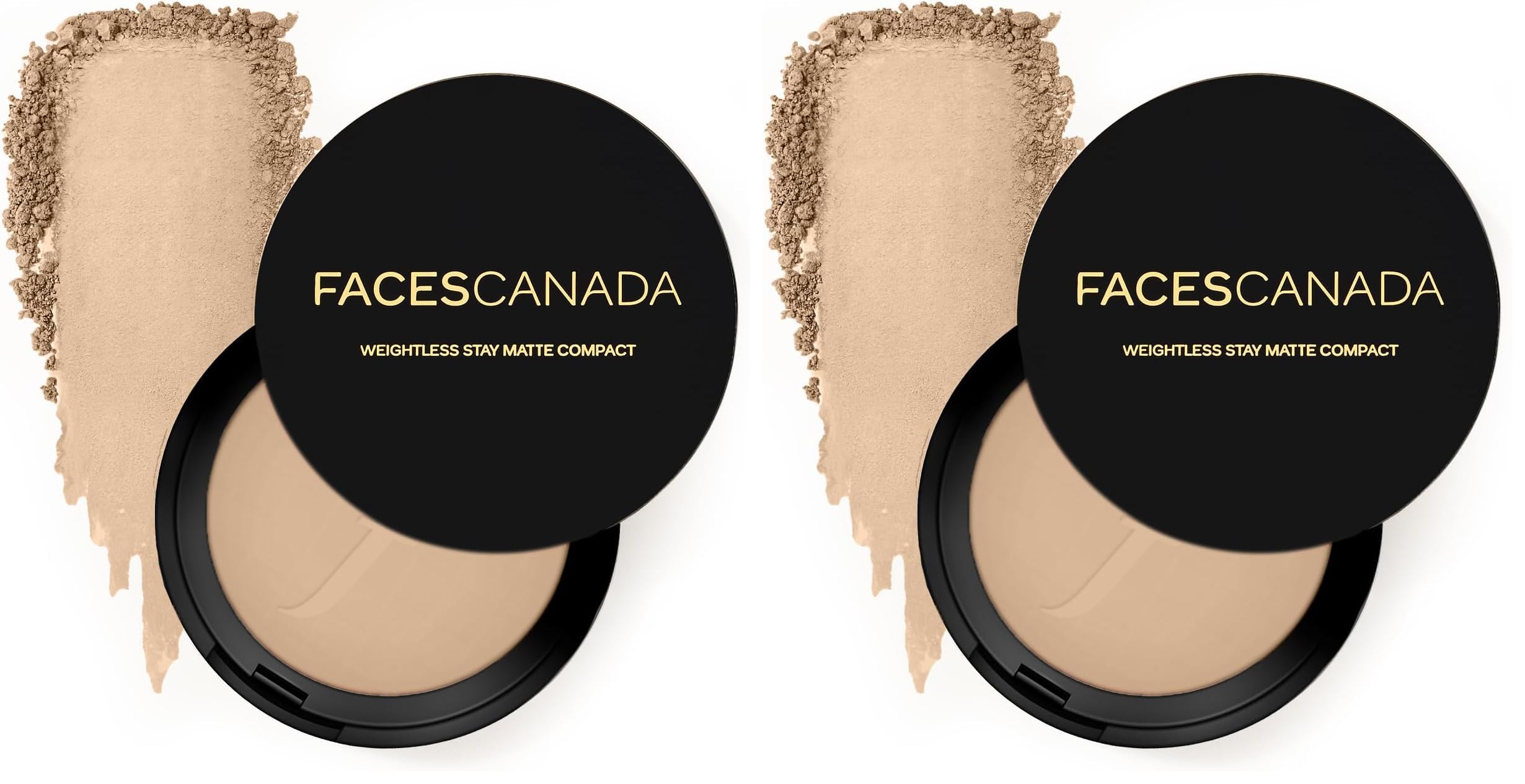 FACESCANADA Matte Powder - Beige Compact -12