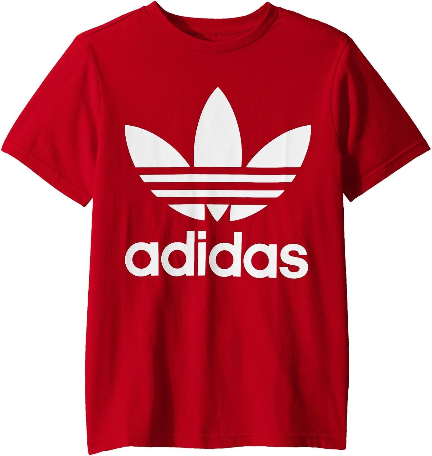 KAICHI⭐︎アディダスオリジナルスSPO EUROPAトレフォイルレッド Amazon | adidas オリジナル キッズ トレフォイル Tシャツ US